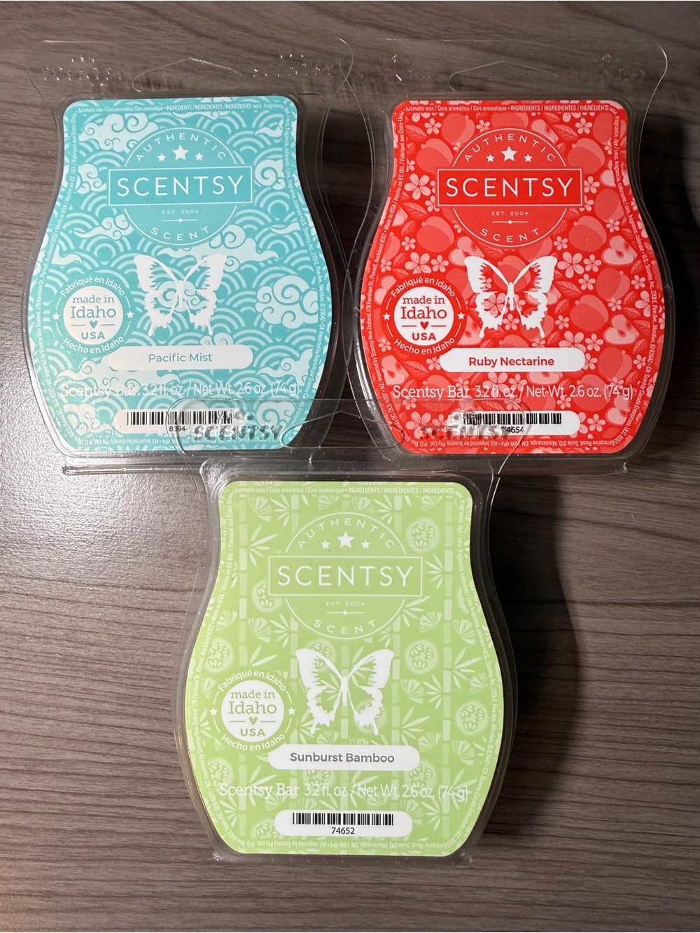 Lot of 3 Scentsy Wax Melts